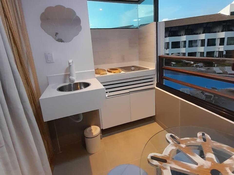 Flat Fantastico Na Beira Mar Em Tamandare Apartment ภายนอก รูปภาพ