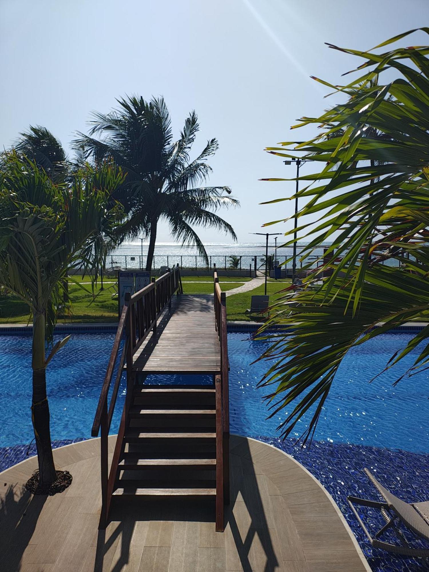 Flat Fantastico Na Beira Mar Em Tamandare Apartment ภายนอก รูปภาพ